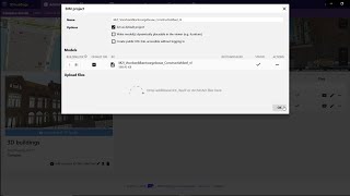 Adding IFC models to a complex