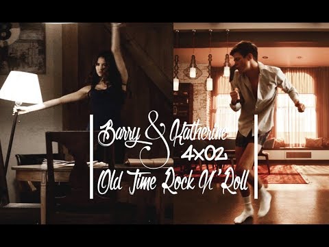 Barry Allen & Katherine Pierce | 4x02 - Old Time Rock N' Roll