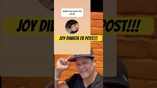“SORRY PO, I LOVE YOU ALL -JOY DIWATA #danjoy #marszanotv