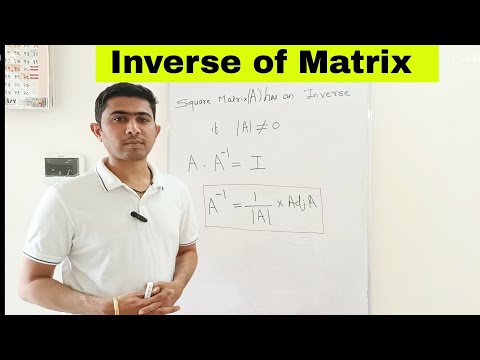 Diploma Maths 1 Matrices Lecture 10 Inverse of Matrix #diploma #matrices #inverseofmatrix #