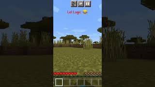 Lol Logic 😂 #minecraft