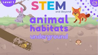 Animal Habitats | Underground | KS1 Science Resources
