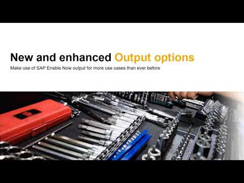 SAP Enable Now SP2 Release