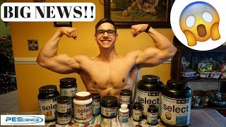 The Newest PEScience Athlete!! | Unboxing and My Current Supplements