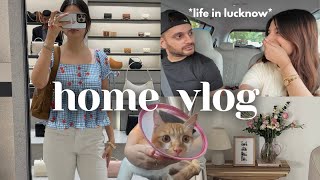 HOME VLOG 💌 thailand prep chaos, laddu’s surgery & last-minute errands | farheen & salman