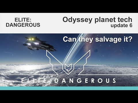 Elite Dangerous: Odyssey, Can they salvage the planet tech?