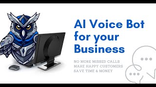 Introducing Interactive Voicemail/ IVR Replacement Voicebot!