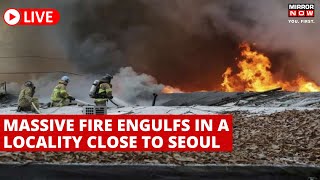 Live | Massive Fire Engulfs In South Korea, More Than 500 Evacuated