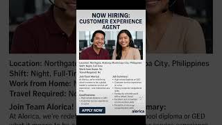 Alorica Alabang Muntinlupa is hiring! Allow me to help with my Application Review Materials!
