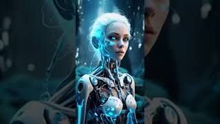 #AIArt #SciFi #FemaleAndroid #Cyberpunk #Futuristic #RobotGirl #DigitalArt  #SciFiArt #GlowingEyes