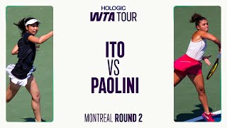 Aoi Ito vs. Jasmine Paolini | 2025 Montreal Round 2 | WTA Match Highlights