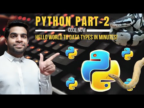 Python Basics for Beginners – Print, Variables, and Data Types in 15 Mins