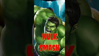 Hulk smash #shorts  #animationai #karakterai