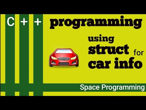 C++ Car Information using struct | structure function | Cpp programming 2