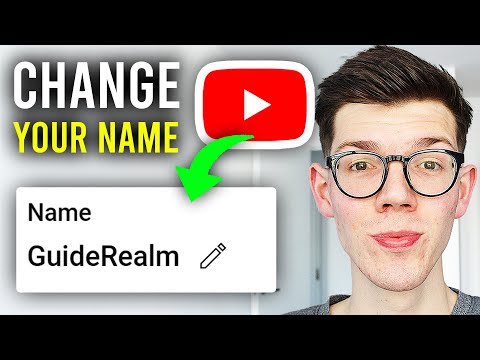 How To Change Your YouTube Name - Easy Guide