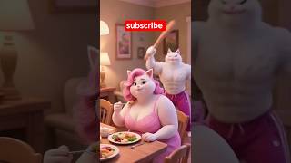The loss  of a loved one😿😥#catstory #shortcat #aicat #viralcats #animation #trending #kitty#cutecat