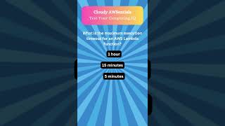 🔥 Going Viral: Dive into AWS with this Ultimate Quiz Short Challenge! #awscommunity #awscourse #aws