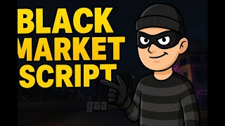 🕶️ Secret Black Market System for FiveM | Clean UI