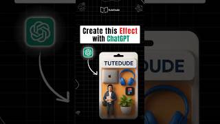 Create this effect with ChatGPT #shorts #chatgpt #design #tips #ai