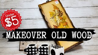 CREATIVE DIY decoupage upcycled home decor ideas | Goodwill challenge
