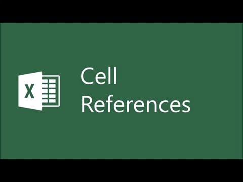Excel 2013 Absolute and Relative References