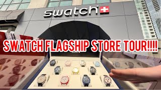 Swatch BRAND NEW Vancouver flagship store tour 2024