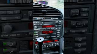 CLEANISH® oem radio with Bluetooth👌🏻@bmwradios #bmw #cleanish #e36 #euro