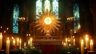 Gregorian Chants for Eucharistic Adoration | Catholic Chants for Prayer | Catholic Music with Bible