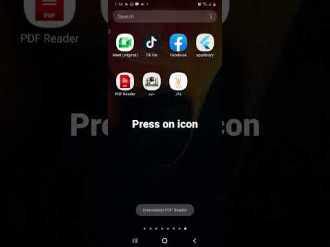 How to uninstall app from android