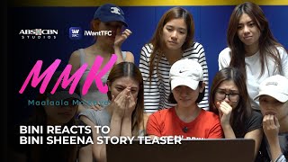 BINI reacts to the BINI Sheena Story Teaser | Maalaala Mo Kaya