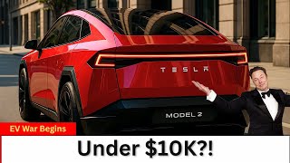 Tesla Model 2 Under $10K? Elon Musk’s 2026 Reveal Shocks the EV World
