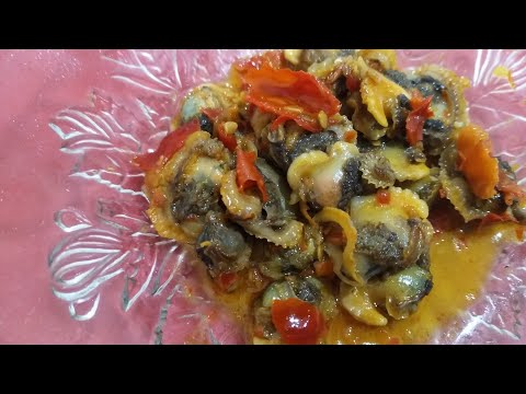 Cara masak kerang sambal padang mudah dan praktis