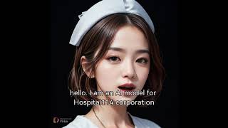 Ai Model of Hospital114 corporation #ai #model #aimodel #nursemodel #shorts