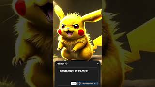 ⚡️ Pikachu Unleashed: Electrifying AI Art!#openartai #bulkcreateimage #pikachu #aiart #gamingshorts