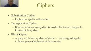 Computer and Network Security - Symmetric Key Encryption