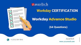 Workday Advance Studio (64 Questions) | Workday Learner Community