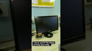 Contact Us for  #server #thinclient #network #lab #viral #viralvideo #viralshorts #shortvideo