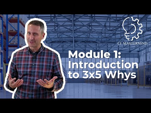 Module 1: Introduction to 3x5 Whys