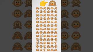 Find the Bandar mama emoji ✅ #emojyfind #emoji #emojichallenge #quiz #emojigame