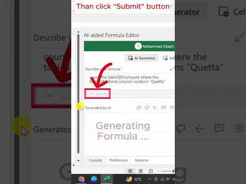 How Artificial Intelligence Improve Formula Skills in Excel #shorts #excel #ai