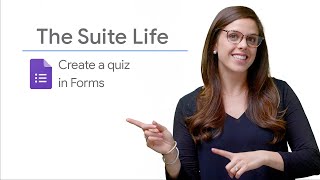 Creating a quiz in Google Forms