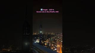 Second Tallest building of the World 🌎 🏙️ Engineering Marvel ! #merdeka118 malaysia #ytshorts