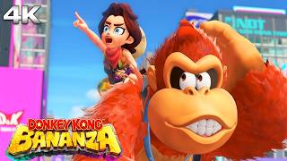 DONKEY KONG BANANZA All Cutscenes (Full Game Movie) 4K Ultra HD