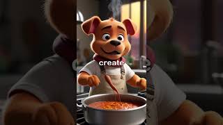 “Barkley’s Kitchen: A Paw-licking Rise to Culinary Stardom” #aicontent #chef #dogchef