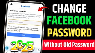 How to change facebook password 2025, || Change facebook password on android 2025,