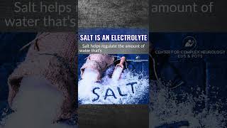 💡 Did you know? Salt is an Electrolyte! ⚡- #shorts