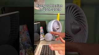 Every robloxian in 2017-2019:
