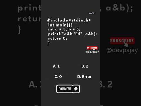 C language program question practice part-10 #clanguage #coding #code #quiz #language