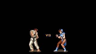Versus Screen jingle - Super Street Fighter II: The New Challengers (Java Mobile)