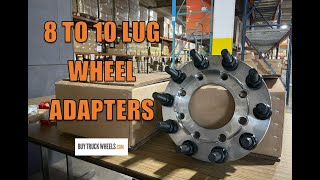 8 To 10 Lug Dually Wheel Adapters - BUYTRUCKWHEELS.COM